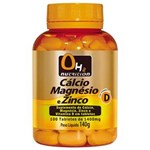 Ficha técnica e caractérísticas do produto Cálcio + Magnésio + Zinco - Oh2 Nutrition - Sem Sabor - 100 Tabletes