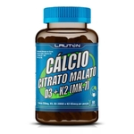 Cálcio Vitamina D3 Citrato Malato K2 Mk-7 Com 60 Cápsulas