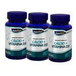Cálcio + Vitamina D3 - Natuflora - 360 Cápsulas - 1000 Mg