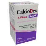 Ficha técnica e caractérísticas do produto Calciodex Mdk 1.250mg 30cp Magnésio D3 K2 = Calcitran Mdk