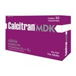 Ficha técnica e caractérísticas do produto Calcitran MDK com 30 comprimidos