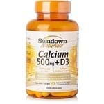 Ficha técnica e caractérísticas do produto Calcium D3 100 Cápsulas - Sundown, 500mg, 100 Cápsulas - Sundown