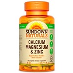 Calcium, Magnesium & Zinco (100 Caps) - Sundown Naturals