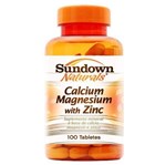 Ficha técnica e caractérísticas do produto Calcium + Magnesium + Zinc - 100 Tabletes - Sundown