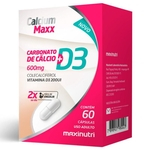Ficha técnica e caractérísticas do produto Calcium Maxx D3 600Mg 60Cps Maxinutri