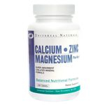 Ficha técnica e caractérísticas do produto Calcium Zinc Magnesium 100 Tabs - Universal Nutrition
