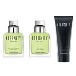 Ficha técnica e caractérísticas do produto Calvin Klein Eternity For Men Kit - EDT + Afther Shave + Balm Kit