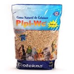 Ficha técnica e caractérísticas do produto Cama Natural Zootekna PipiPet de Celulose para Roedores e Pássaros - 1kg