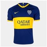 Ficha técnica e caractérísticas do produto Camisa Boca Juniors I 2019/2020 Masculina Personalizável (Personalizável, Azul, P)