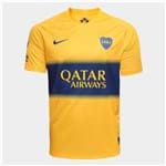 Ficha técnica e caractérísticas do produto Camisa Boca Juniors Ii 2019/2020 Masculina Personalizável (Personalizável, Amarelo, P)