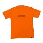 Ficha técnica e caractérísticas do produto Camisa Boca Outline Bordado (Laranja, P)
