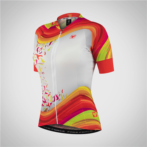 Ficha técnica e caractérísticas do produto Camisa de Ciclismo Feminina Sport Dimple