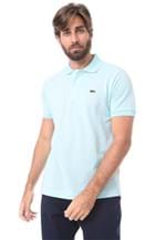 Ficha técnica e caractérísticas do produto Camisa Polo Lacoste Classic Lisa Azul