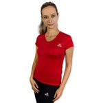 Ficha técnica e caractérísticas do produto Camiseta Color Dry Workout SS CST-400 - Feminino - EG - Vermelho - Muvin