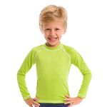 Ficha técnica e caractérísticas do produto Camiseta Colors Infantil Tamanho 2 Maca Verde Uv Line