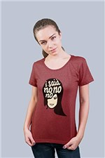 Ficha técnica e caractérísticas do produto Camiseta Feminina: no No no