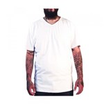 Ficha técnica e caractérísticas do produto Camiseta Masculina Algodão Sandro Clothing Jhony Branca White - Sandro Moscoloni