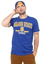 Ficha técnica e caractérísticas do produto Camiseta Mitchell & Ness Golden State Warriors Azul