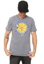 Ficha técnica e caractérísticas do produto Camiseta Mitchell & Ness Golden State Warriors Cinza