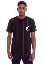 Ficha técnica e caractérísticas do produto Camiseta Starter Compton Listrada Classic Preta