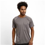 Ficha técnica e caractérísticas do produto Camiseta T-Shirt Raglan Basic Masculino Cinza Tam P - Speedo