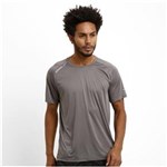 Ficha técnica e caractérísticas do produto Camiseta T-Shirt Raglan Basic Masculino Cinza Tam G - Speedo