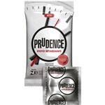 Ficha técnica e caractérísticas do produto Camisinha Preservativo Prudence Lubrificado Efeito Retardante com 3 Unidades