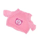 Ficha técnica e caractérísticas do produto Camisola Rosa Bonito Com Urso Para 25 Cm Mellchan Bebê Boneca Vestir-se Acessório
