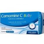 Ficha técnica e caractérísticas do produto Camomine C Baby 20 Cápsulas 200mg Arte Nativa