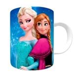 Ficha técnica e caractérísticas do produto Caneca Elsa e Anna Frozen