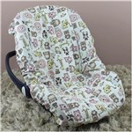 Ficha técnica e caractérísticas do produto Capa de Bebê Conforto Adapt Bichinhos Rosa