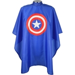 Capa Infantil Cabeleireiro Capitão América Super Herói