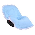 Ficha técnica e caractérísticas do produto Capa para Bebe Conforto Azul
