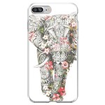 Ficha técnica e caractérísticas do produto Capa para IPhone 7/8 Plus - Elefante Floral - Mycase