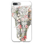 Ficha técnica e caractérísticas do produto Capa para iPhone 7 Plus - Mycase | Elefante Floral