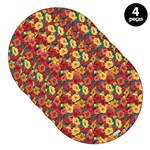 Ficha técnica e caractérísticas do produto Capa para Sousplat Mdecore Floral Colorido
