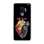 Ficha técnica e caractérísticas do produto Capa Personalizada para Galaxy S9 Plus - Coração Floral - Husky