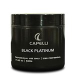 Ficha técnica e caractérísticas do produto Capelli Máscara Matizadora para Loiras Black Platinum 500g - R - Capelli Cosmeticos