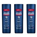 Ficha técnica e caractérísticas do produto Capicilin Anticaspa Todos Cabelos Revitalizante Shampoo 250ml (Kit C/03)