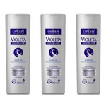 Ficha técnica e caractérísticas do produto Capicilin Violeta Desamarelador Shampoo 250ml - Kit com 03