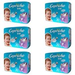 Capricho Baby Prática Fralda Infantil P C/30 (kit C/06)