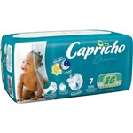 Ficha técnica e caractérísticas do produto Capricho Baby Regular Fralda Infantil Xg C/7