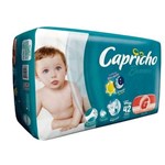 Ficha técnica e caractérísticas do produto Capricho Bummis Mega Fralda Infantil G C/42 (kit C/06)