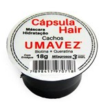 Ficha técnica e caractérísticas do produto Capsula Hair Hidratante uma Vez Cachos18g
