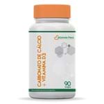 Ficha técnica e caractérísticas do produto Carbonato de Cálcio 500mg + Vitamina D3 400UI 90 Cápsulas
