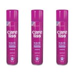 Ficha técnica e caractérísticas do produto Care Liss Hair Spray Forte 400ml - Kit com 03