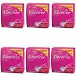Ficha técnica e caractérísticas do produto Carefree Proteção Absorvente Higiênico C/ Perfume C/40 (Kit C/06)