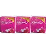 Ficha técnica e caractérísticas do produto Carefree Proteção Absorvente Higiênico C/ Perfume C/40 (kit C/03)