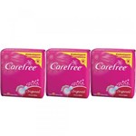 Ficha técnica e caractérísticas do produto Carefree Proteção Absorvente Higiênico C/ Perfume C/40 (Kit C/03)