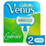 Ficha técnica e caractérísticas do produto Carga de Depilação Gillette Venus Embrace com 2 Unidades